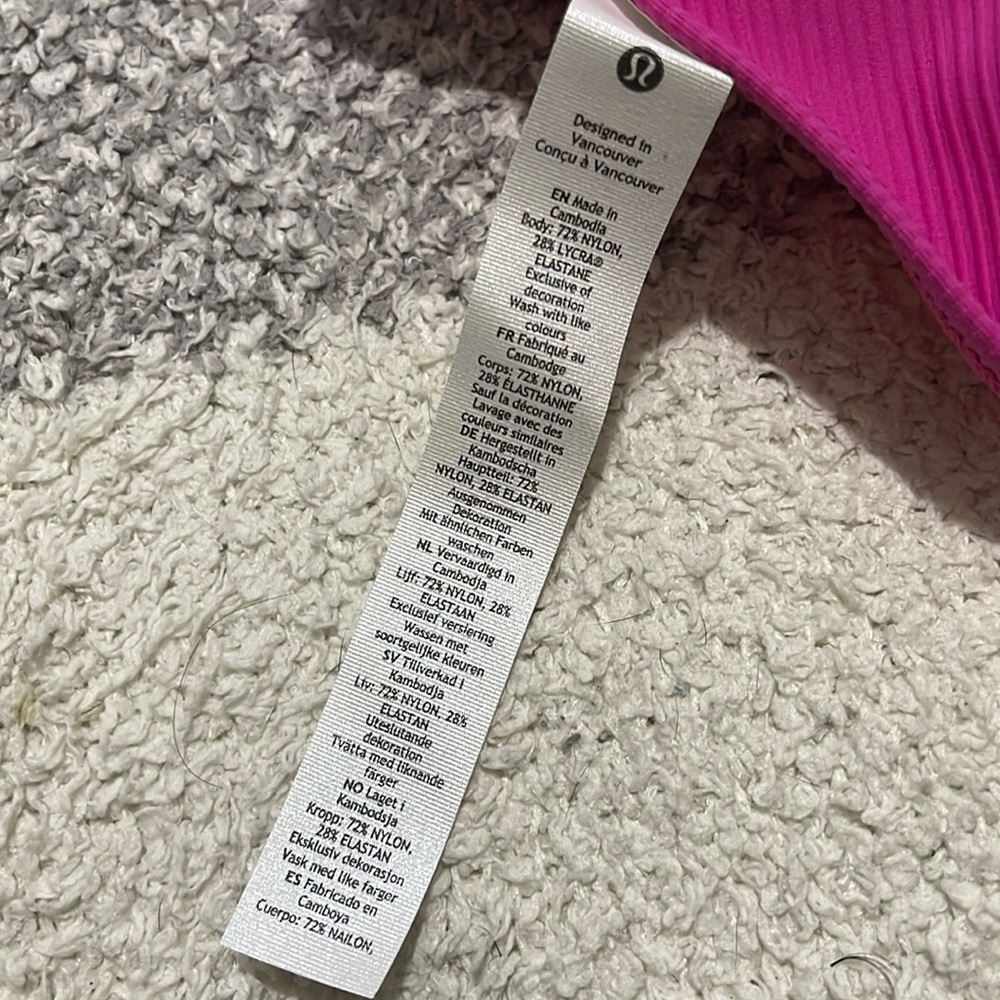 NWT - Lululemon - Power Pivot Tank *Rib - 2 - Picture 5 of 5